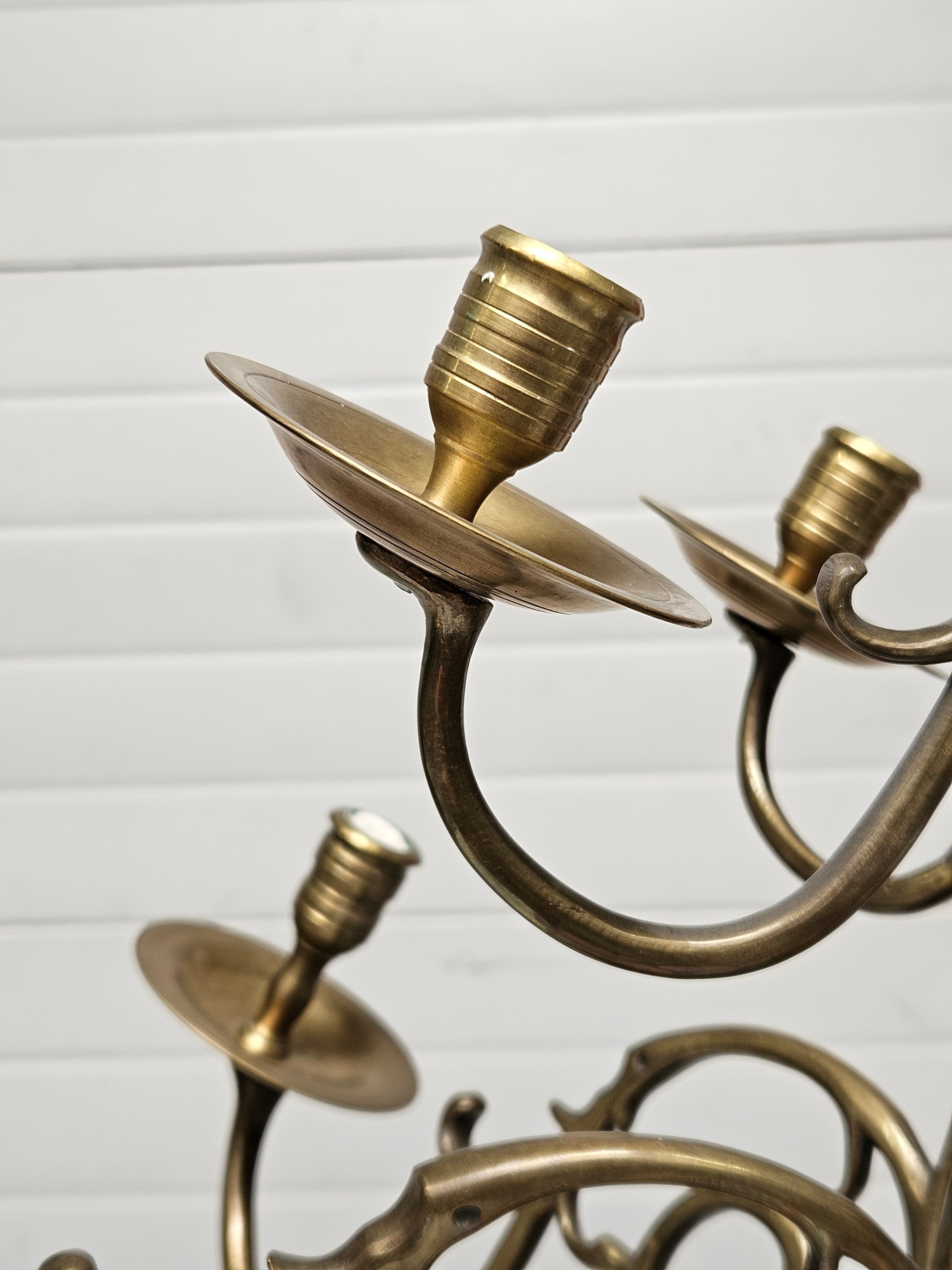 Lysekrone til stearinlys